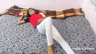 Skinny Indian Babe Fucked Hard To Merging Orgasms Creampie Desi Sex